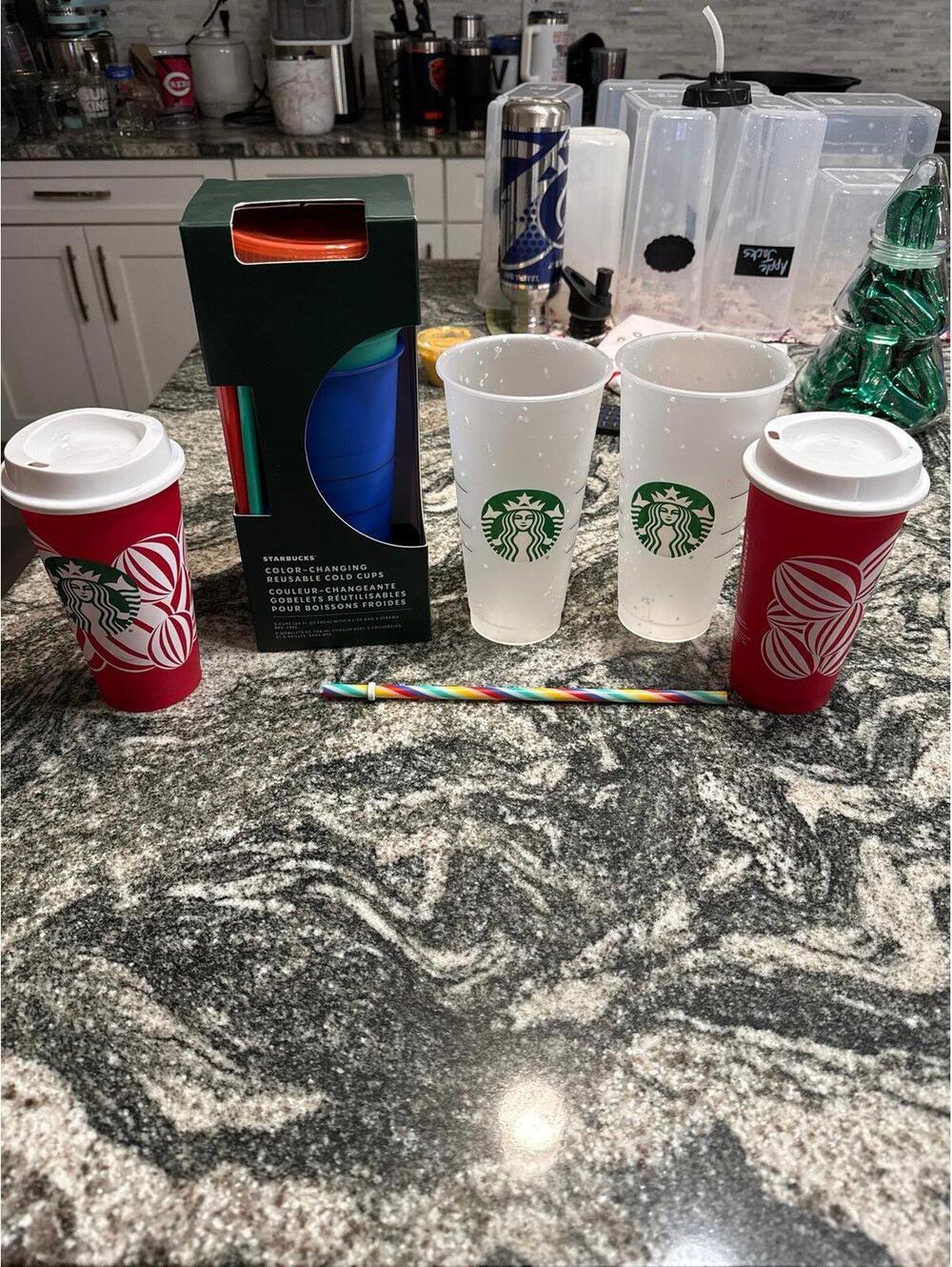 Starbucks cup lot